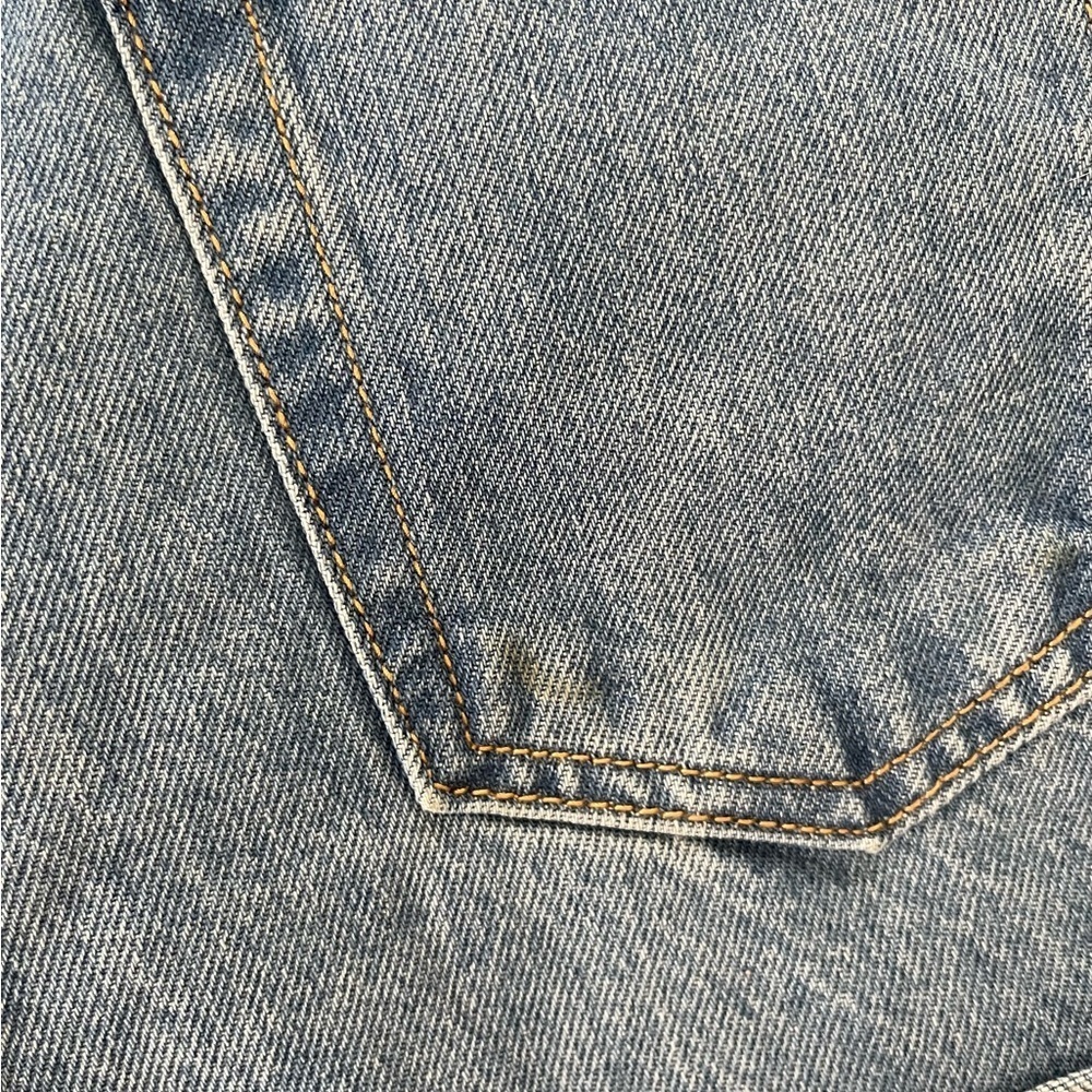 Target Wild Fable denim high waisted mom shorts: size 2/26 - Picture 5 of 8